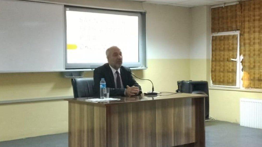 Değerler Eğitimi ve Kariyer Günleri Kapsamında Muş Alparslan Üniversitesi Rektörü Sn Fethi Ahmet POLAT'ı Ağırladık 