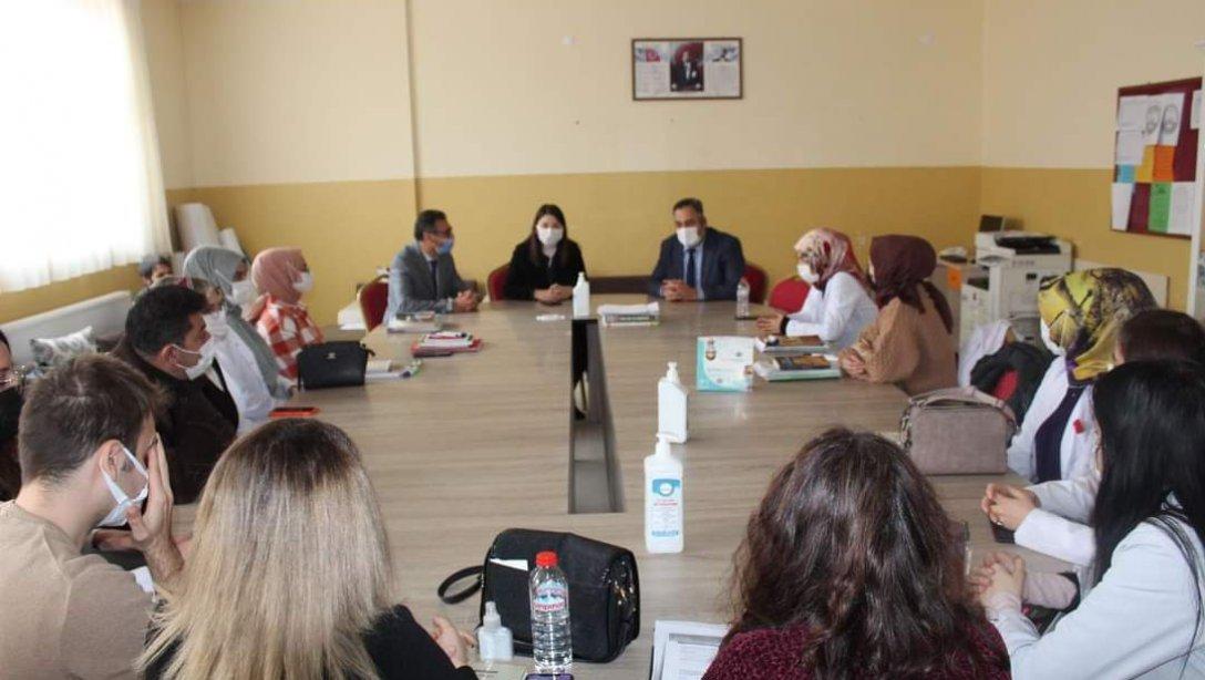 Sayın Kaymakamımız Kübra DEMİRER, Okul Ziyaretleri Kapsamında Hasköy Anadolu Lisesini Ziyaret Etti