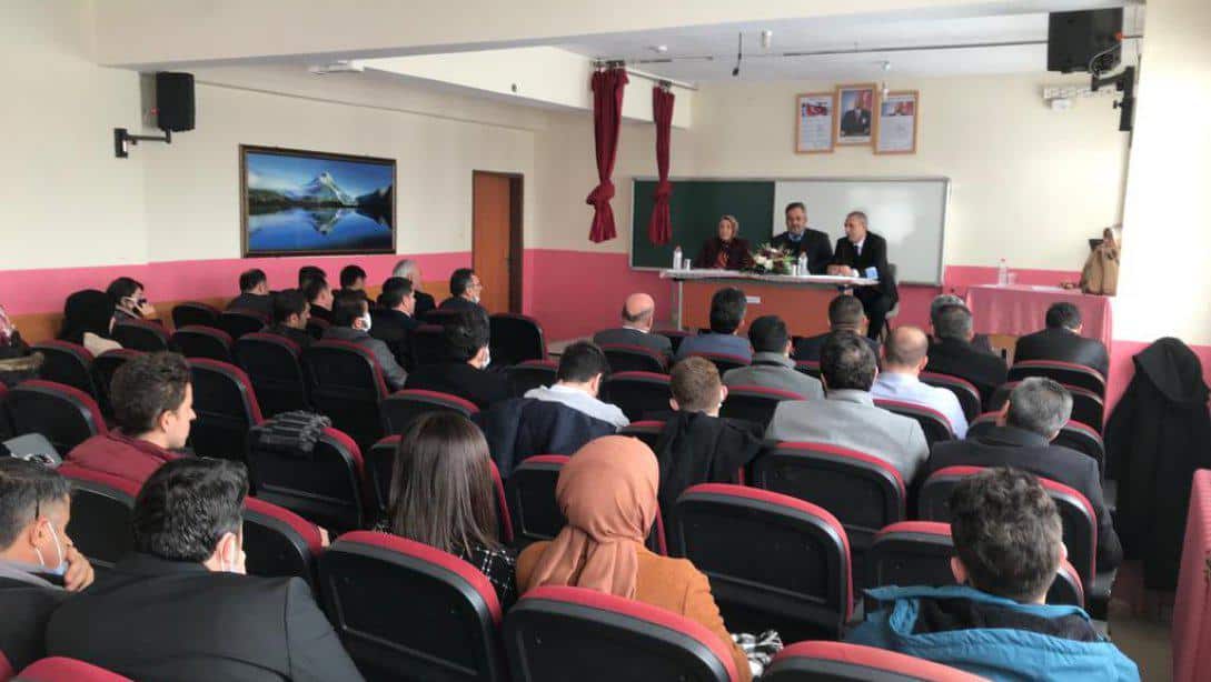 2. Dönem Başı Okul Müdürleri Toplantısı Hasköy MTAL Konferans Salonunda Yapıldı 