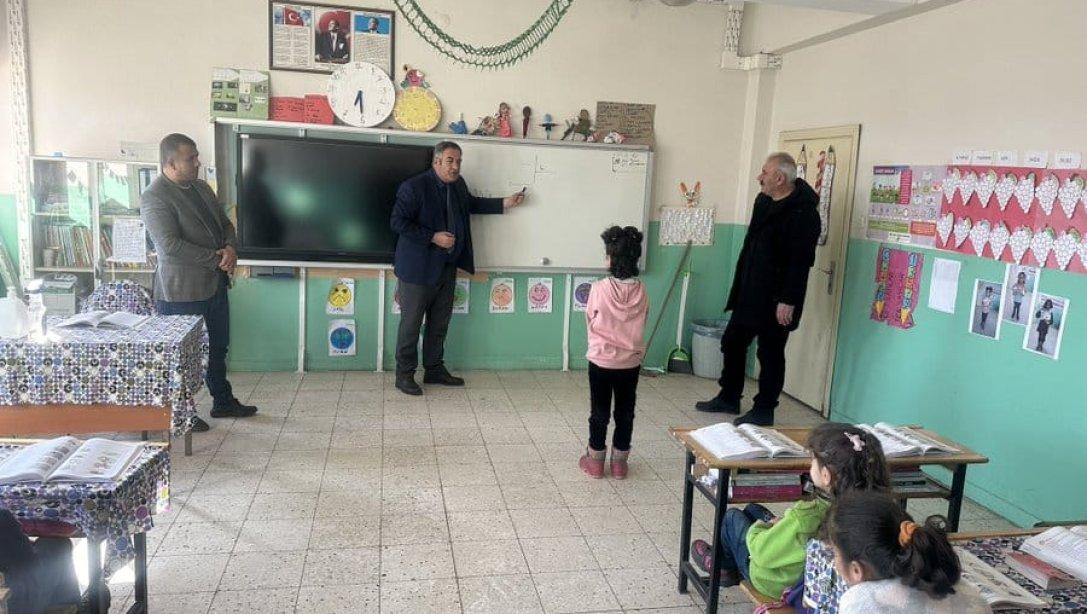 İlçe Milli Eğitim Müdürümüz Sayın Necdet BOZYEL , Hasköy Fatih Sultan Mehmet İmam Hatip Ortaokulu ve Hasköy İlkokulunu Ziyaret Etti